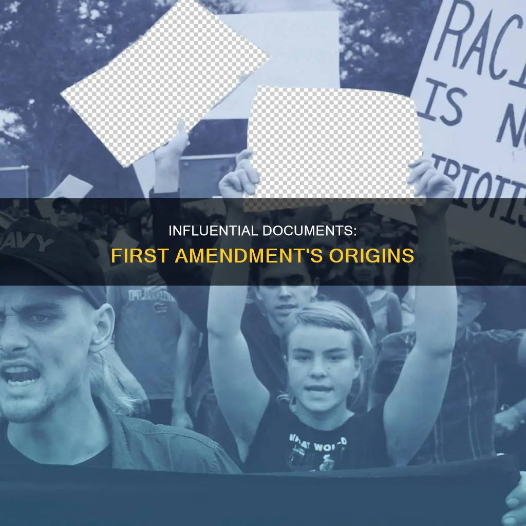 which document influenced the first amendment of the constitution