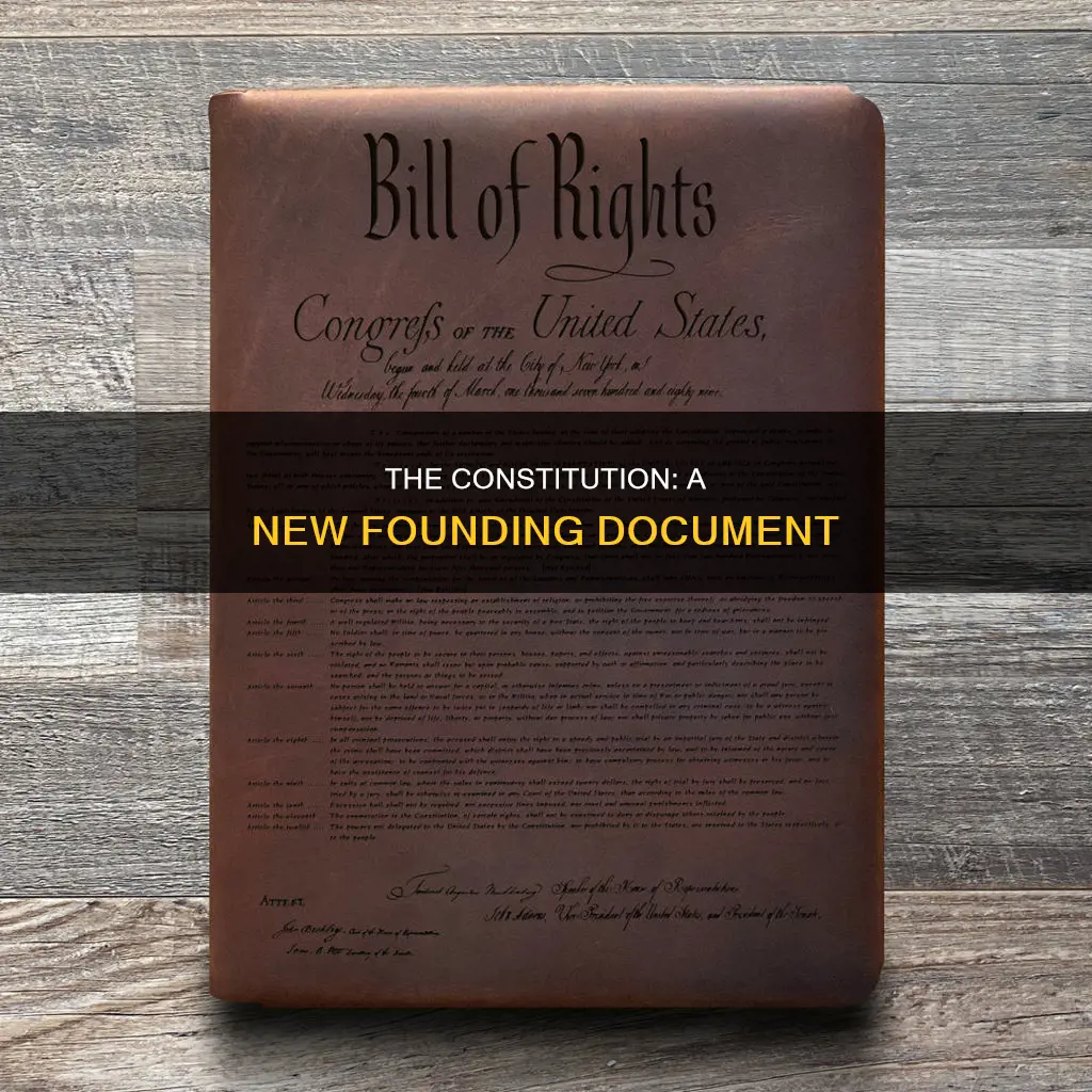 which document was the constitution created to replace
