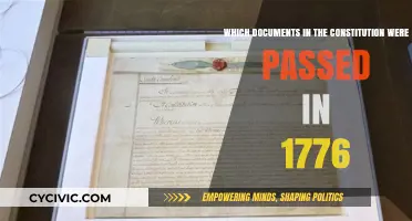 The Founding Documents: 1776 and the Constitution's Roots