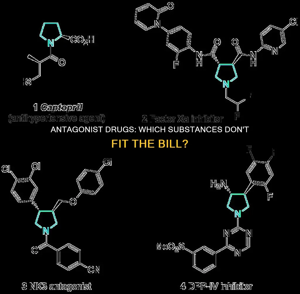 which drug would not constitute a drug antagonist