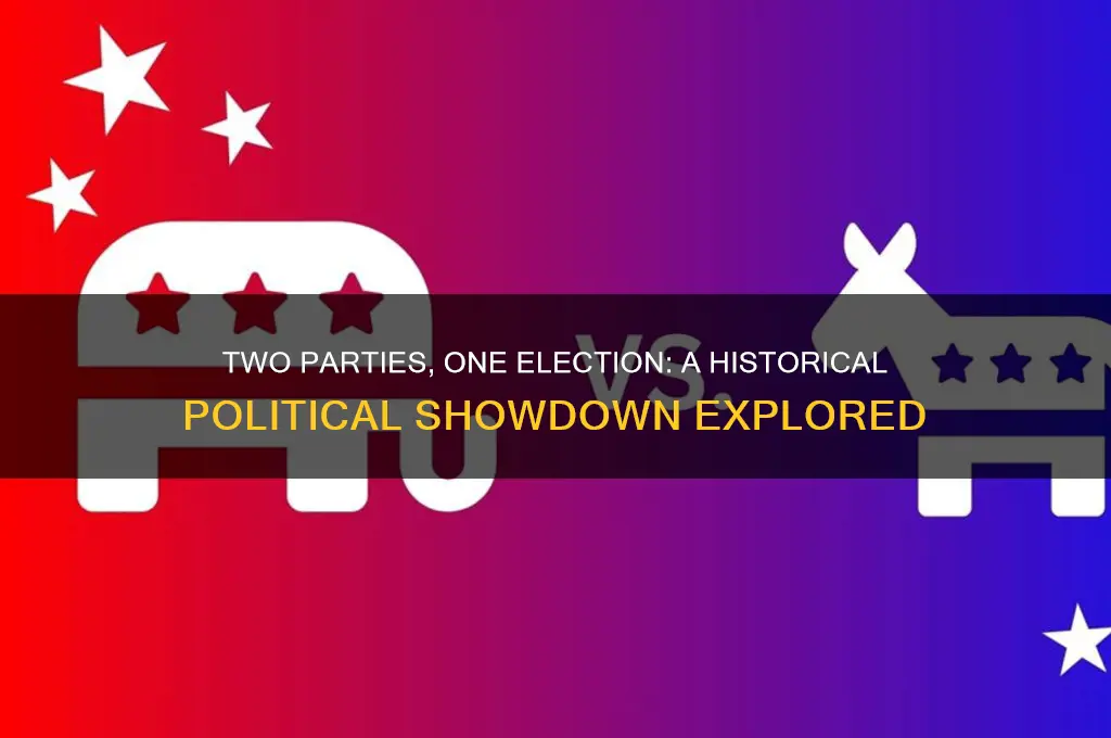 which election had to different political parties