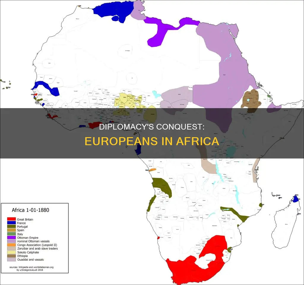 which europeans conquered places in africa through diplomacy