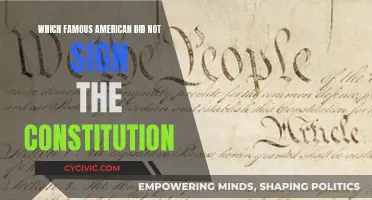 Famous Americans Who Didn't Sign the Constitution