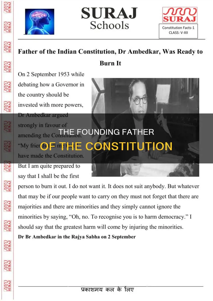which figure is known as the father of the constitution