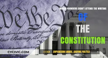 Founders Who Missed the Constitution's Writing