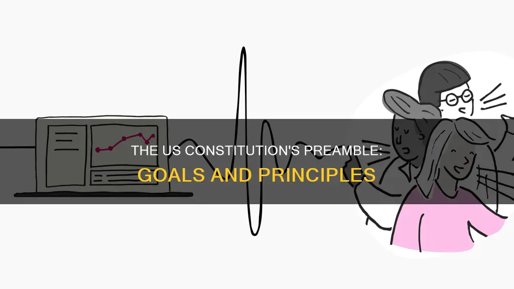 which goal in the preamble to the us constitution