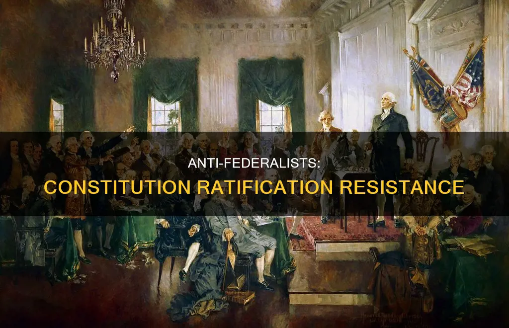 which group did not want to ratify constitution