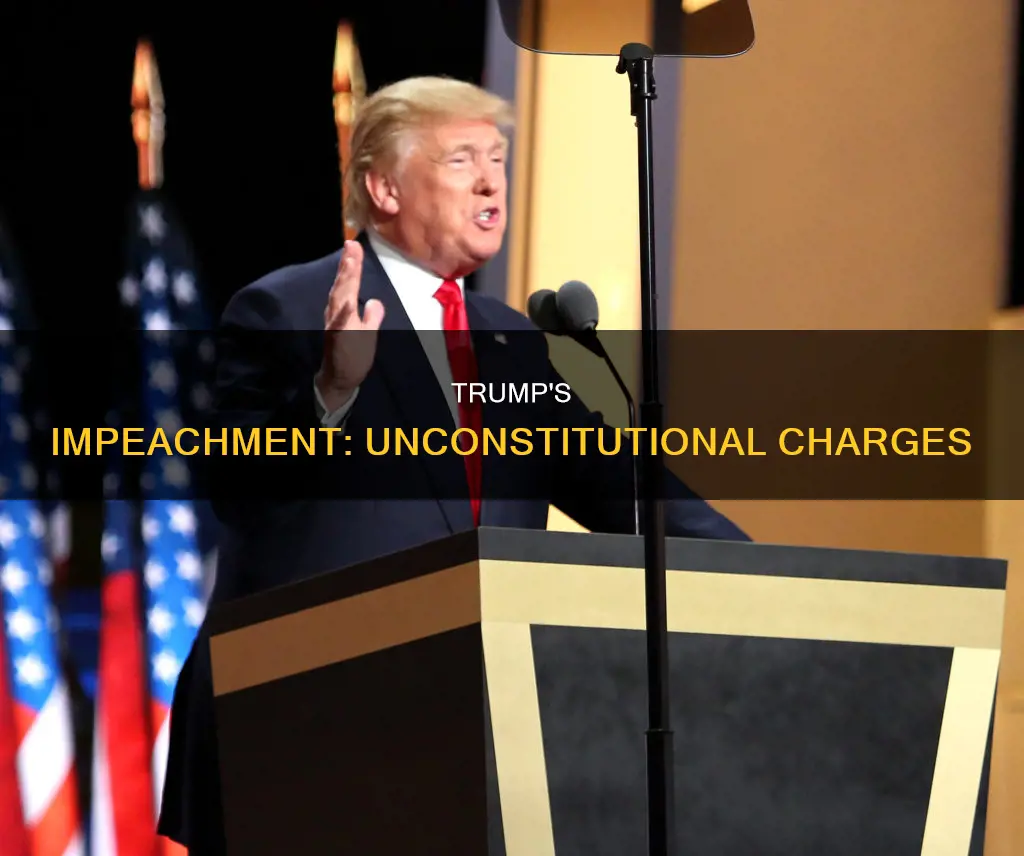 which impeachment charges against trump that violate the constitution