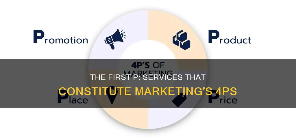 which includes services constitutes the first of the four ps