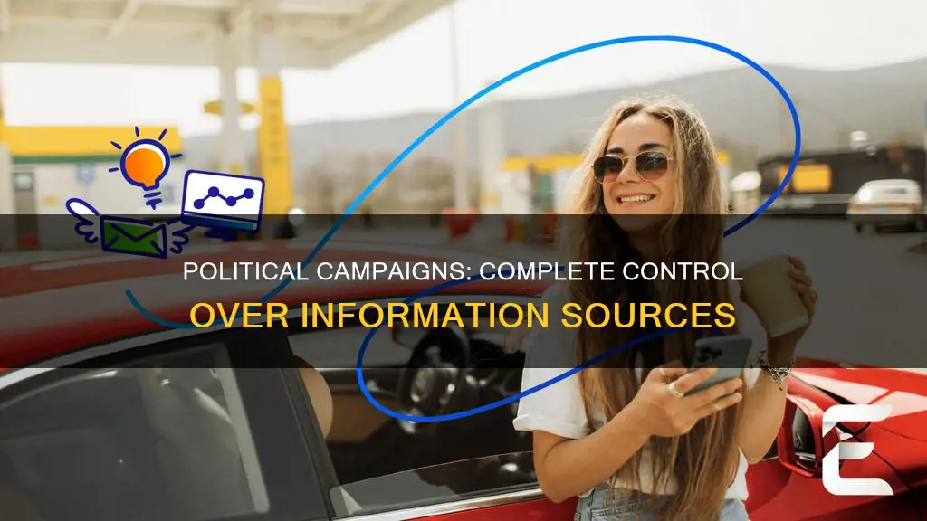 which information source do political campaigns have complete control over
