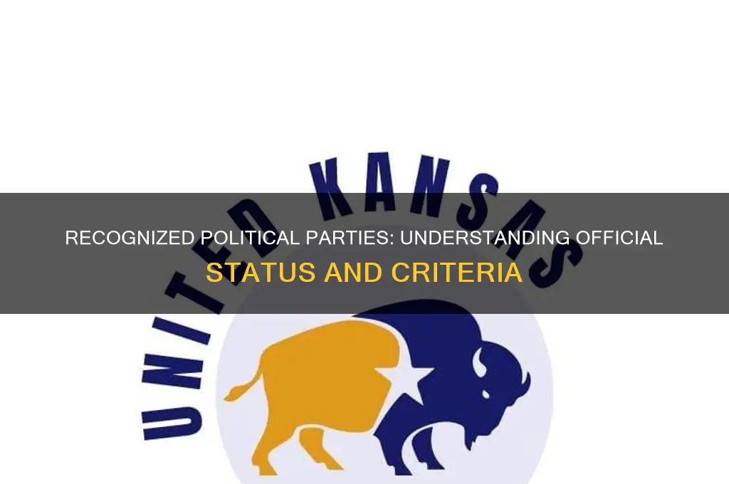 which is a recognised political party