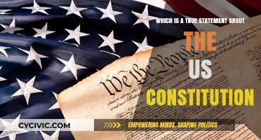 The US Constitution: What's True and False