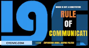 Understanding Constitutive Rules of Communication: What They Are Not