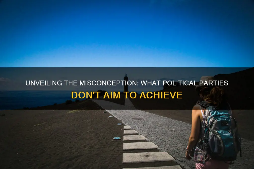 which is not a purpose of a political party