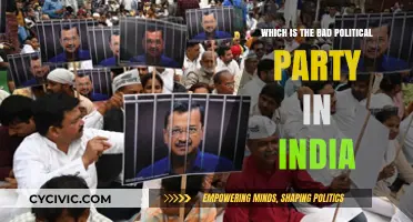 Analyzing India's Political Landscape: Which Party Faces the Most Criticism?
