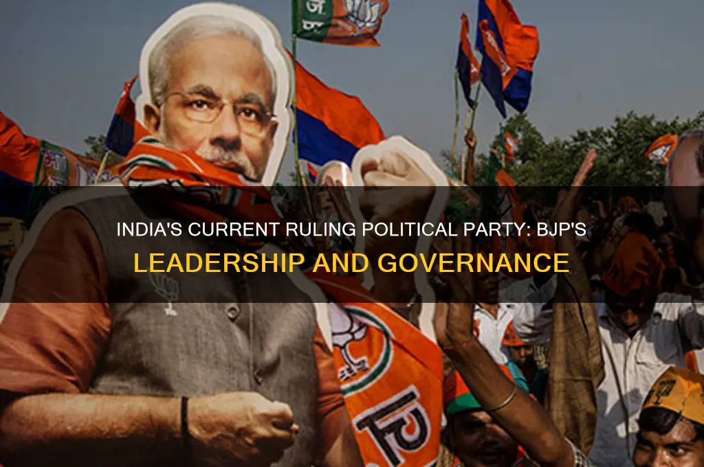 which is the current ruling political party in india