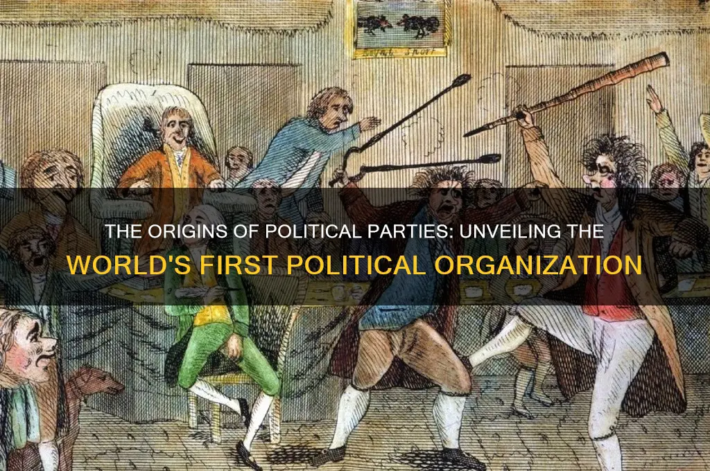 which is the first political party in the world