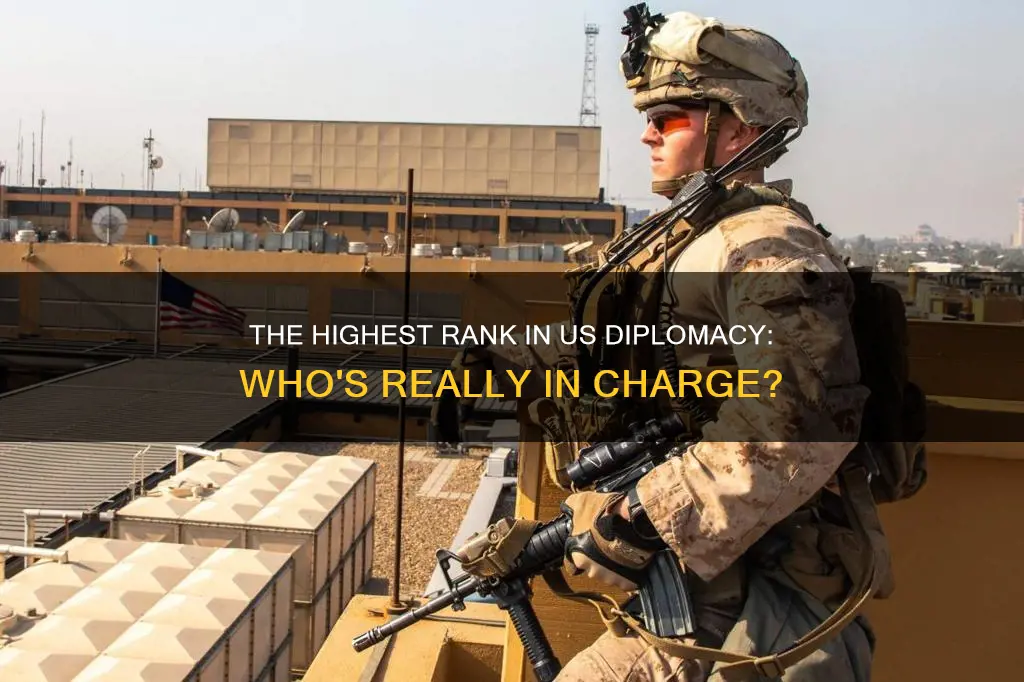 which is the highest rank in us diplomacy