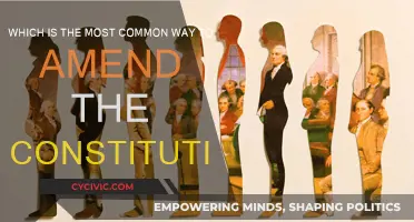 Amending the Constitution: The Most Common Way