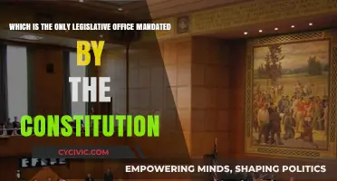 The Constitutional Mandate: The One Legislative Office
