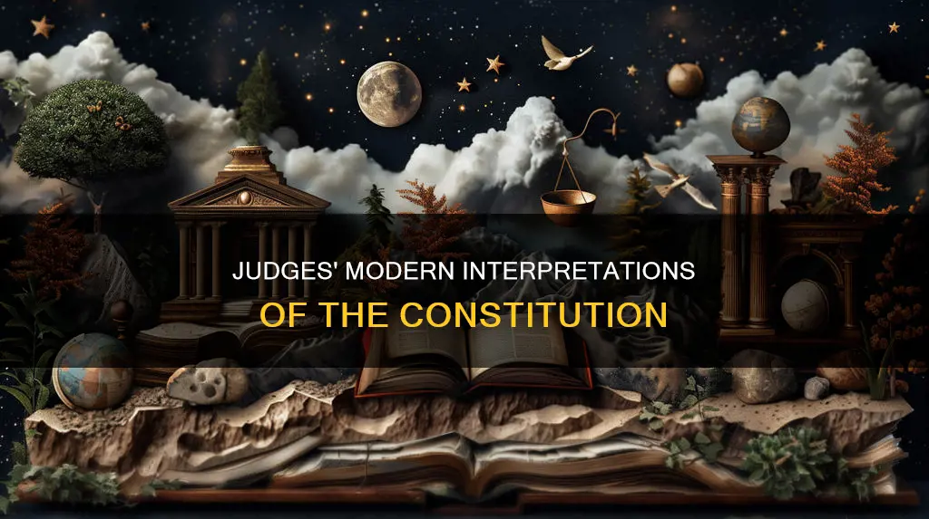 which judges believe constitution open to modern interpretation