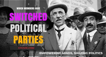 Political Party Switchers: Tracking Members Who Changed Allegiances