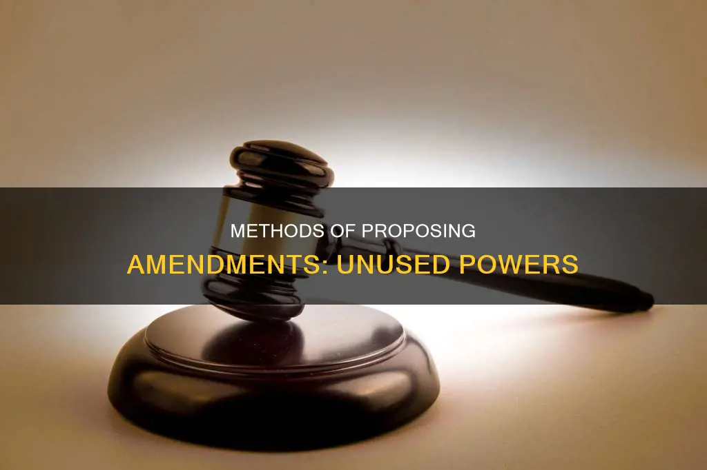 which method of proposing constitutional amendments has never been used