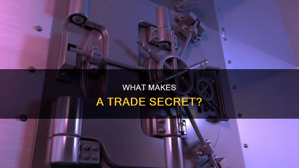 which of following information may constitute a trade secret