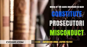 Prosecutorial Misconduct in Bach: What Cases Stand Out?