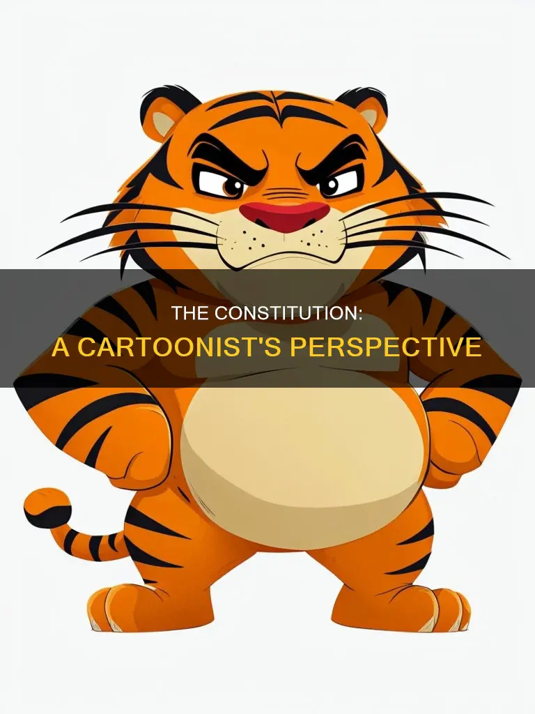 which of the constitution characteristics does the cartoon address