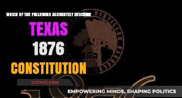 Texas Constitution: The 1876 Amendments Explained