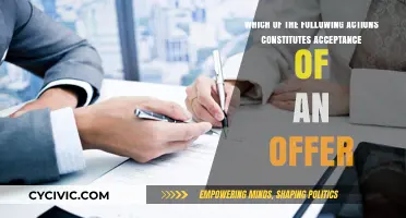 What Actions Legally Bind You to an Offer