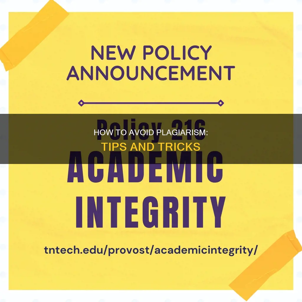 which of the following actions do not constitute plagiarism