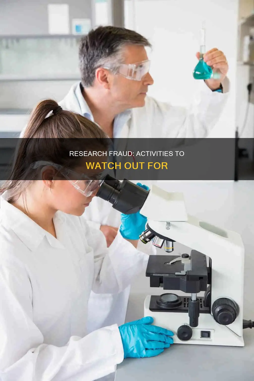 which of the following activities could constitute research fraud