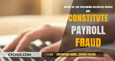Payroll Fraud: Activities to Watch Out For