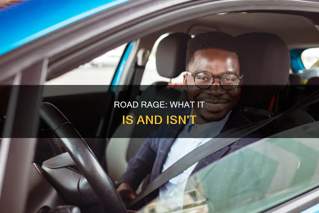 which of the following behaviors do not constitute road rage