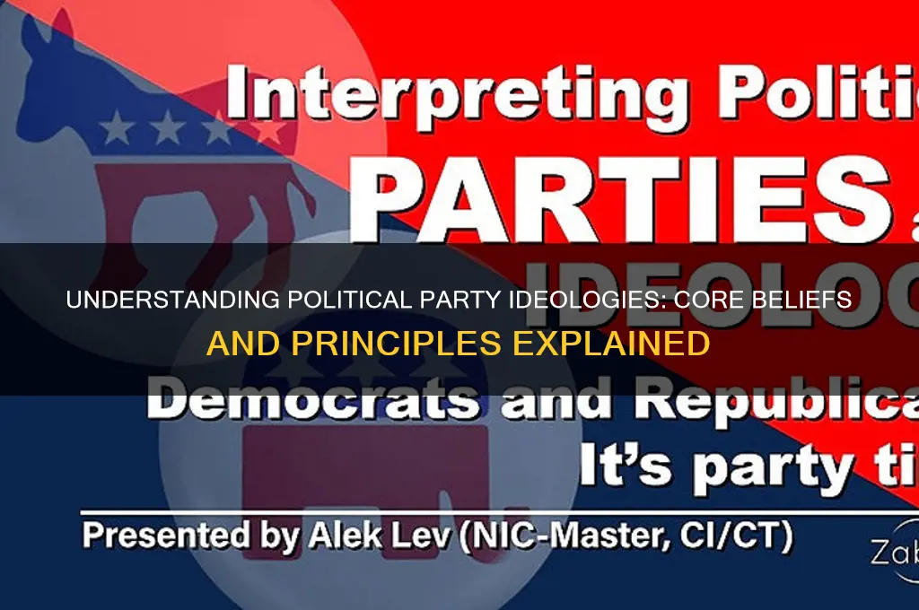 which of the following best describes a political party