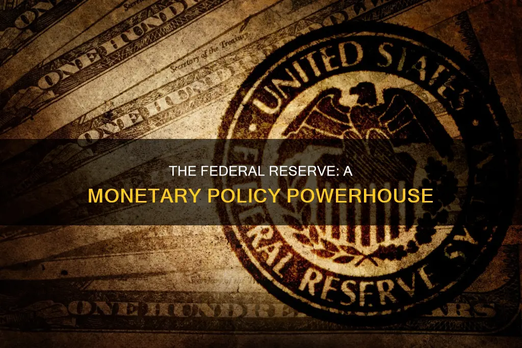 which of the following best describes the federal reserve