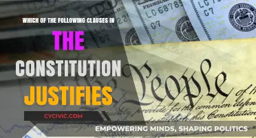 The Constitution's Justifying Clauses