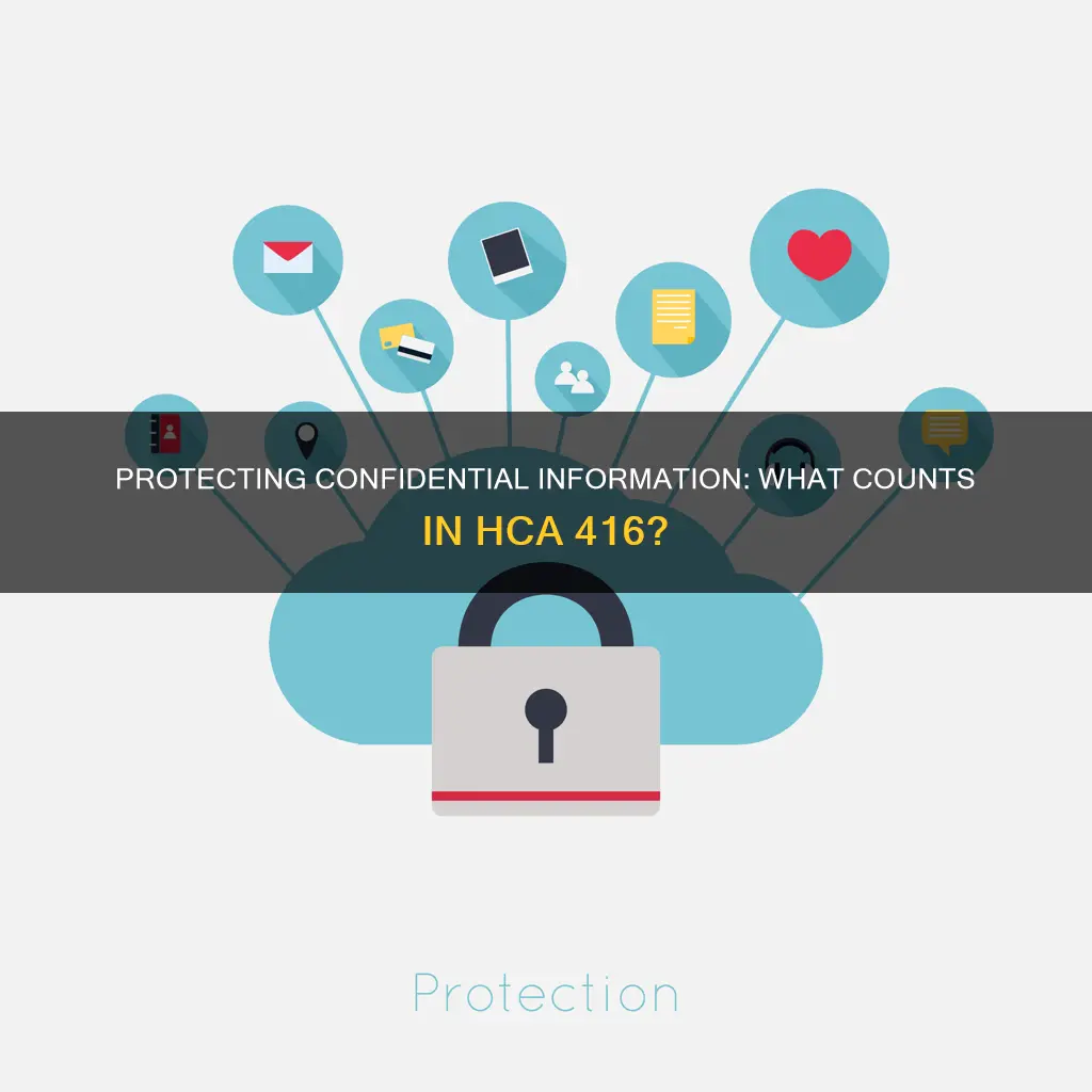 which of the following constitute confidential information hca 416