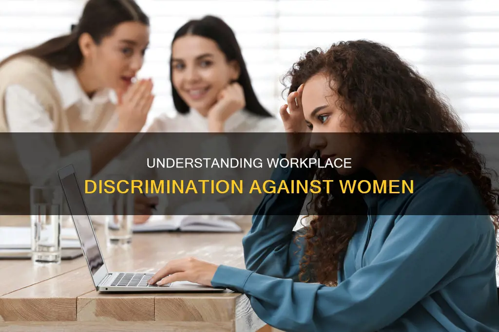 which of the following constitute employment discrimination against women
