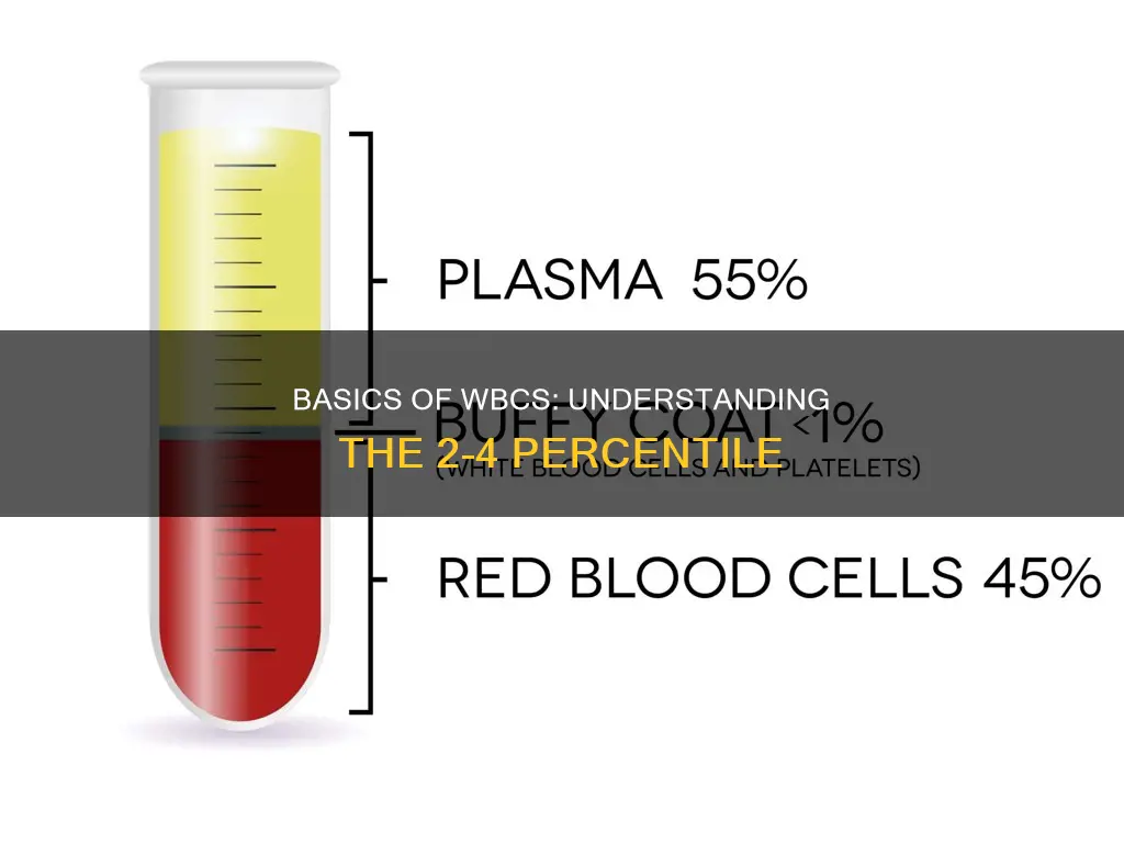 which of the following constitutes 2 4 of the wbcs