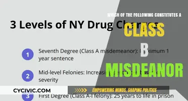 Understanding Class B Misdemeanors: What Actions Constitute This Charge?