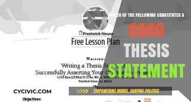 Crafting Compelling Thesis Statements: A Guide