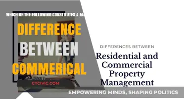 Commercial Differences: What Sets Them Apart?