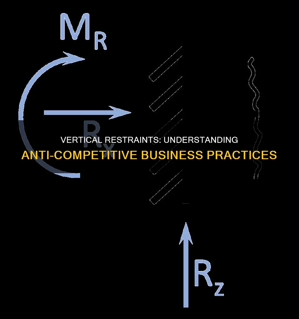 which of the following constitutes a vertical restraint