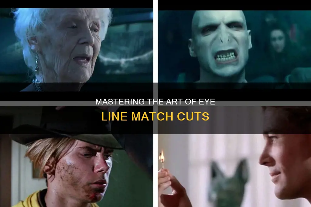 which of the following constitutes an eye line match cut