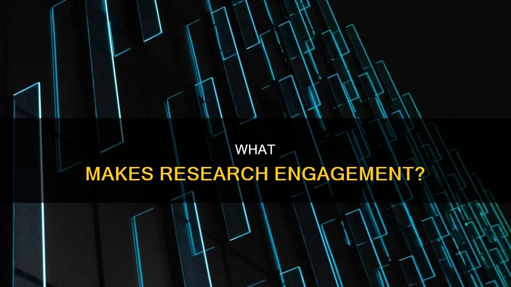 which of the following constitutes engagement in research