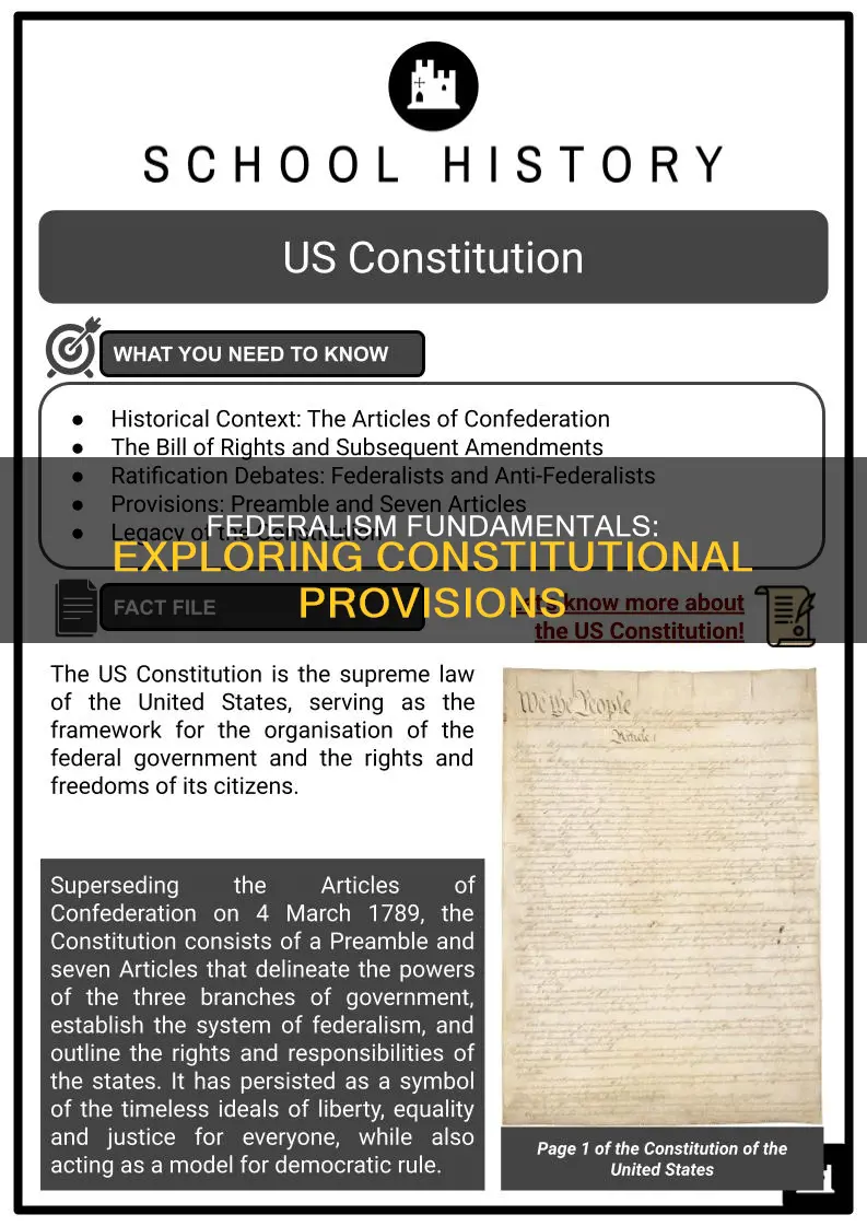 which of the following constitutional provisions most reflects federalism