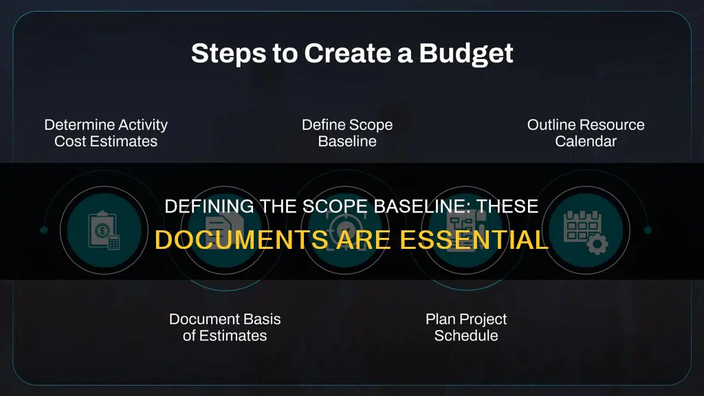 which of the following documents constitute the scope baseline